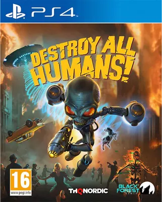 Produktbild von PLAION Destroy All Humans! Remake - Action & Adventure Videospiel für PS4 - Englisch PEGI 16