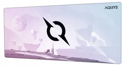 Produktbild von Aqirys AQRYS_GRAVITYWHXL, Mehrfarbig, Abbildung, Mikrofaser, Anti-Rutsch-Basis, Gaming-Mauspad