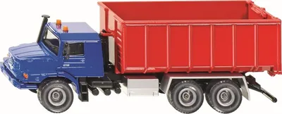 Produktbild von Siku LKW Mercedes-Benz Zetros mit Abrollmulde; 3546