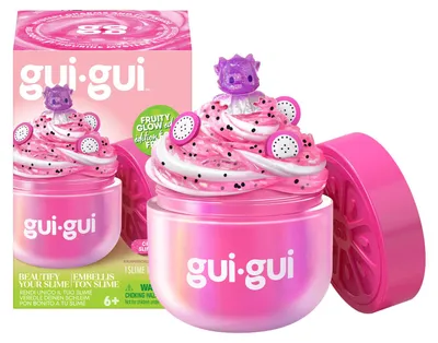 Zdjęcie produktu dla GUI GUI Słoiczki Seria 2, zestaw kreatywny Slime Gui Gui Fruity Glow