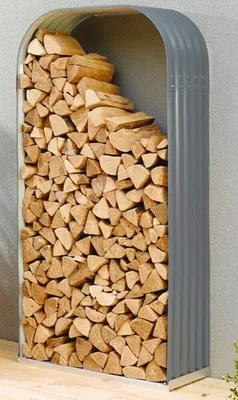 Produktbild von Kaminholzregal Ardor 401, hoch, granit