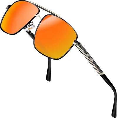 Immagine prodotto di Occhiali da sole da uomo SIPLION UV400 Montatura in metallo polarizzata