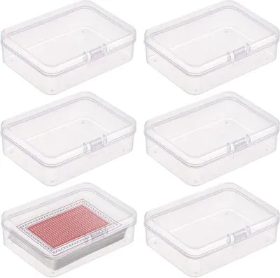Produktbild von Kunststoff Spielkartenbox - Transparenz - Kartenspielbox