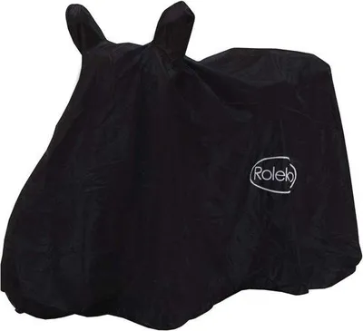 Image de Housse de garage pour vélo électrique 180 x 100 x 110 cm - Housse en toile Oxford 210D avec protection contre les intempéries, noir
