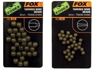 Produktbild von Fox Edges Tapered Bore Beads, Durchmesser:4mm