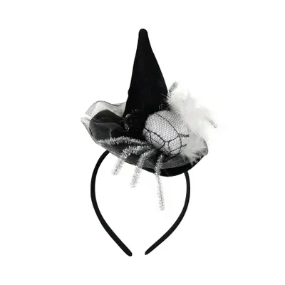 Image de Bandeau Noir Sorcière Enfant