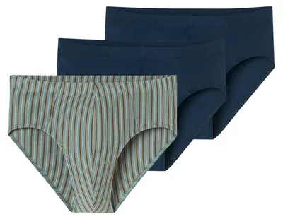 Productafbeelding van Schiesser heren slips, 3-pack, met zachte elastische band, katoen, multipack - 95/5