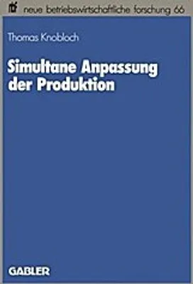 Obrázek produktu pro Simultane Anpassung der Produktion