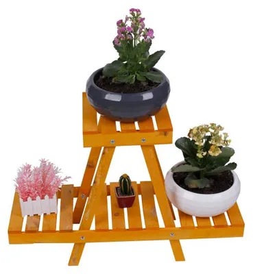 Image de Jardinière Bac à plantes en bois noir 70 x 50 x 24 cm
