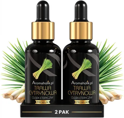 Produktbild von Natürliche ätherische Öle mit Zitronengras von Aromaholik, 2 x 30 ml