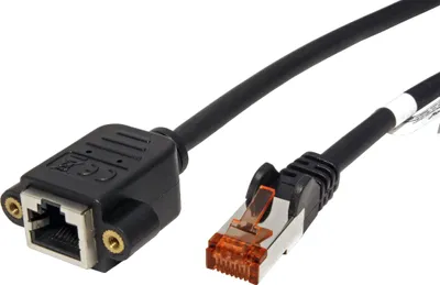 Obrázek produktu pro Goobay 65637, 1 m, Cat6, S/FTP (S-STP), RJ-45, RJ-45, Černá