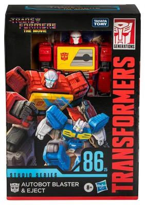 Obrázek produktu pro Transformers Studio Series 86-25 Autobot Blaster & Eject Voyager Class