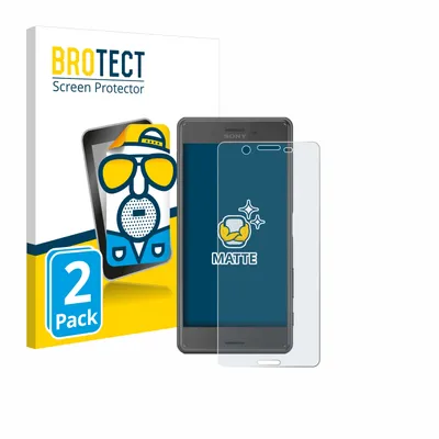 Produktbild von 2x BROTECT Schutzfolie für Sony Xperia X Performance Displayschutz Displayschutzfolie Folie Matt Entspiegelungsfolie