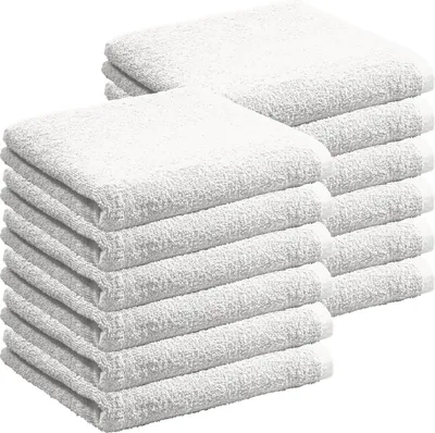 Produktbild von REDBEST Handtuch Oceanside" 12er-Pack weiß 50x80 cm"