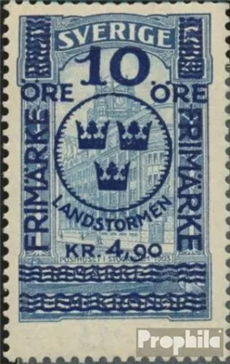 Produktbild von Briefmarken Schweden 1916 Mi 96 postfrisch Landsturm (I)