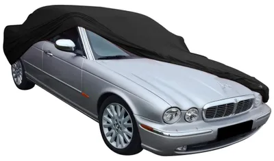 Image de Housse de voiture intérieure adaptée à Jaguar XJ (X350-X358) SWB Noir NEU Bâche