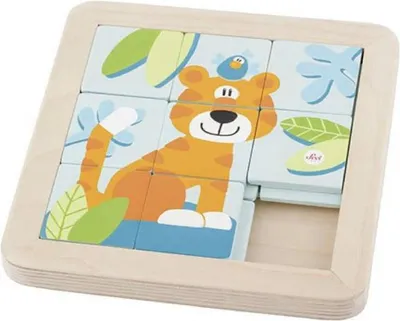 Produktbild von Trudi 83081 Puzzle Schiebepuzzle Tiere