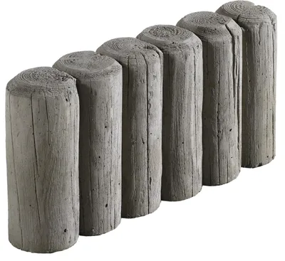 Produktbild von Kann Palisade Antik 5er- Element 20 x 39,5 x 8 cm braun