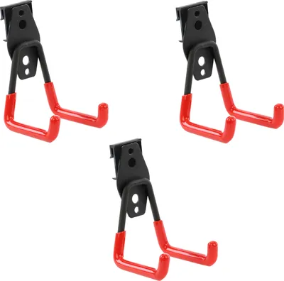 Obrázek produktu pro 3x rovný hák na botle desky 7cm nářadí garážové vybavení 40kg závěs na kladivo