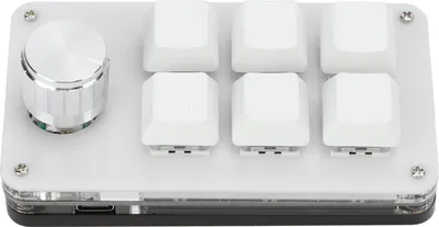 Obrázok produktu pre 6 klávesov hernej klávesnice,Mechanická klávesnica s jednou rukou,Mini klávesnica,Mini herná klávesnica,Mini mechanická herná klávesnica,Klávesnica s možnosťou programovania skratiek