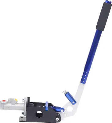 Produktbild von Hydraulische Gaming Handbremse Fly Off Rallye Drift Handbrake Verstellbar Drift Handbrake Vertikal liegend stehend Rallye Metall Aluminiumlegierung Blau