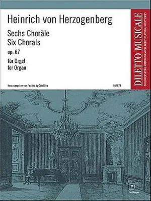 Produktbild von 6 Choräle op.67für Orgel