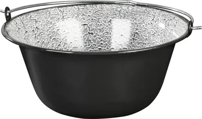 Obrázek produktu pro MagicHome konvice na guláš, 12 litrů, 39,8x18 cm, smaltovaná, černá, bez víka