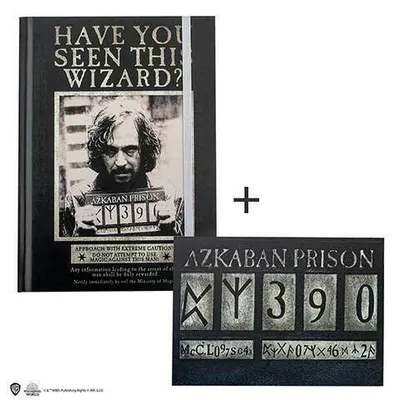 Produktbild von Harry Potter Tagebuch und Lesezeichen Sirius Azkaban