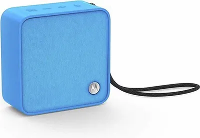 Obrázok produktu pre Motorola Sonic Boost 210, 6 W, Káblový a bezdrôtový, Prenosný stereo reproduktor, Modrá, Obdĺžnik, Univerzálne