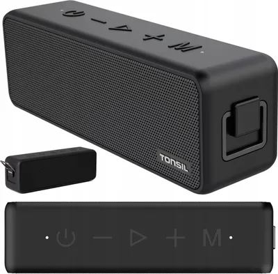 Zdjęcie produktu dla Tonsil Go 6 Przenośny Głośnik Bezprzewodowy Ipx7, Bluetooth 12H Bateria Tws
