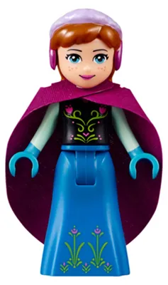 Produktbild von LEGO Minifigur Anna – Disney (dp016) –
