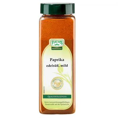Produktbild von Fuchs Professional edlesüß Paprika fruchtig mild gemahlen 450g