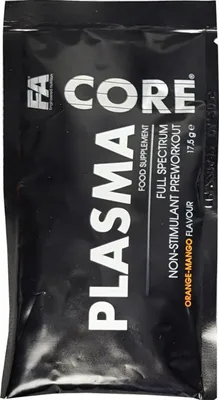 Obrázek produktu pro Fitness Authority Core Plasma 17,5 g pomeranč-mango / Předtréninkové pumpy (lepší prokrvení) / Předtréninovka bez stimulantů s vysokým obsahem citrulinu, beta alaninu a betainu