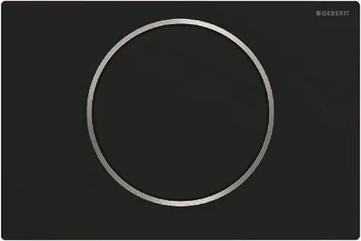 Produktbild von Geberit 115.758.14.5, Spülplatte, Schwarz, Rot, Geberit, 246 mm, 14 mm, 164 mm