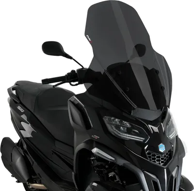Produktbild von PUIG 21374F Windschutzscheibe V-Tech Line Touring  passend fuer PIAGGIO MP3 400 SPORT Stark getönt