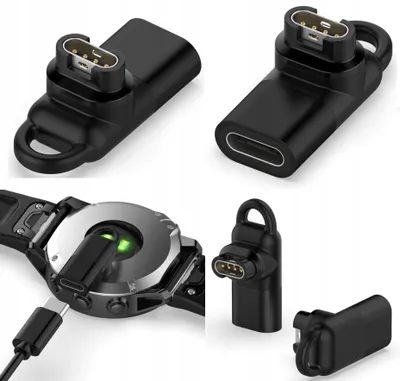 Produktbild von USB-C Ladeadapter für Garmin Forerunner 55 / 745