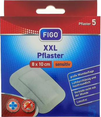 Obrázek produktu pro XXL náplasti sensitive 5 kusů
