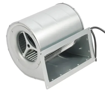 Obrázok produktu pre Priemyselný ventilátor – odstredivé radiálne dúchadlo – 150 W – 1300 ot./min – dvojstranný prívod vzduchu – 220 V AC 50 Hz – 20,8 x 21,9 x 26,9 cm – strieborná farba