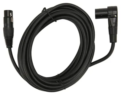 Zdjęcie produktu dla Kabel XLR - kabel mikrofonowy - złącze 3-pinowe - 5 metrów - wysoka jakość dźwięku - przeznaczony do mikrofonów i głośników - profesjonalny