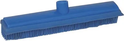 Produktbild von Blauer gummibesen mit antistatischen borsten Thomas 2870