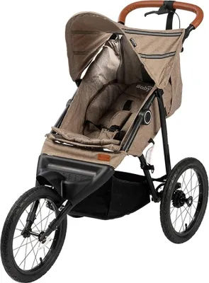 Immagine prodotto di BabyTrold Jogger Buggy Pneumatici color sabbia, 8 kg, con freno a mano e cestino portaoggetti