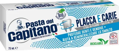 Immagine prodotto di Pasta del Capitano Zahnpasta Protezione Karies & Plaque 75 ml