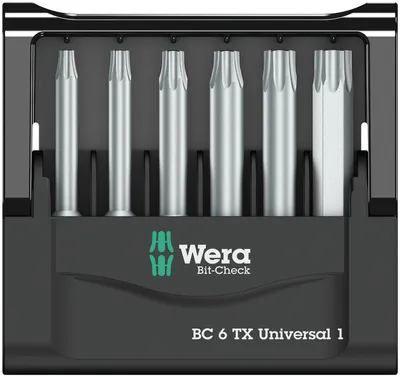 Produktbild von Wera Bit-Check 6 TX Universal 1 SB