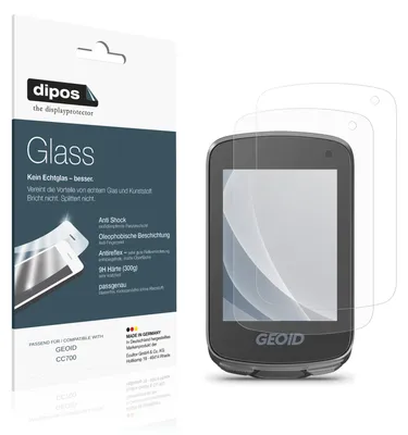 Image de 2x Protection ecrán pour GEOID CC700 mat Verre souple Film Protecteur 9H dipos