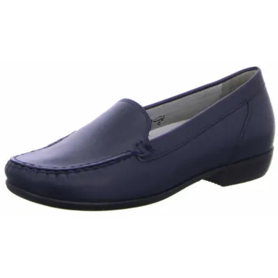Produktbild von Waldläufer Hina Damen Slipper in Blau, Größe 4.5