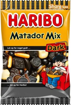 Produktbild von Haribo Matador Mix Dark 350g