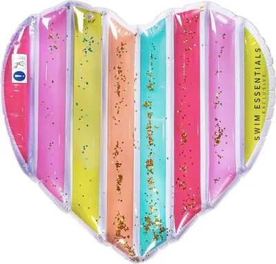Immagine prodotto di Materasso gonfiabile a forma di cuore Rainbow 150x100 cm