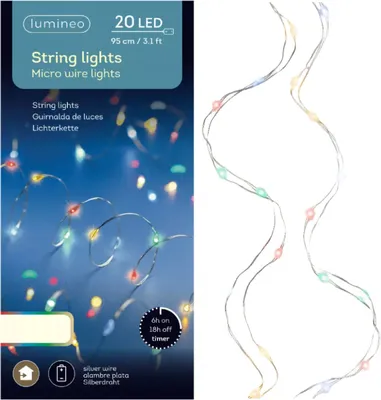 Imagen del producto de Luces LED micro decorativas, 95 cm
