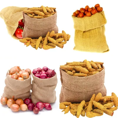 Productafbeelding van GARDENIX® Jutezakken, universeel, 6 stuks (50 cm x 55 cm | 180 g/m²), natuurvezel, 100%