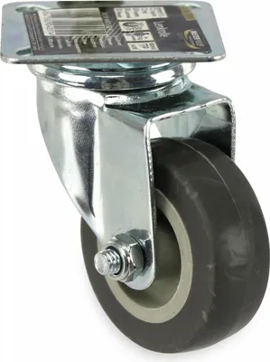 Produktbild von MASTERPROOF Lenkrolle Kugelgelagert 4051, TPR, Ø 50 mm